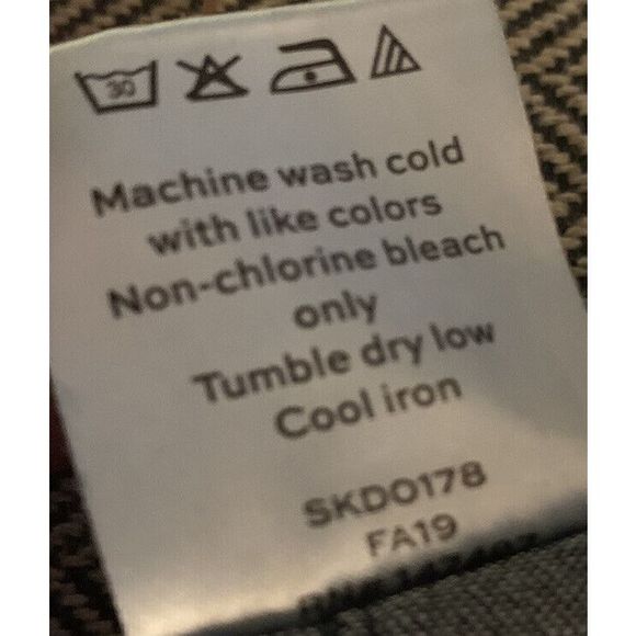 Draper James Mini Skirt Denim Look Ruffle Size 14 NWT - Picture 5 of 8